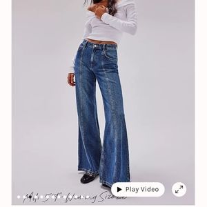 We The Free Wallflower Wide-Leg Jeans